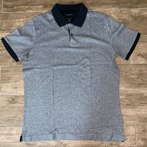 Banana Republic Tiny Chevron Polo